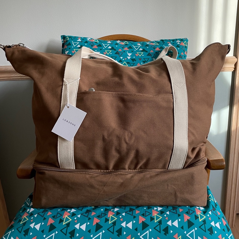 Lo & Sons Brown Travel Bag Catalina Deluxe Large